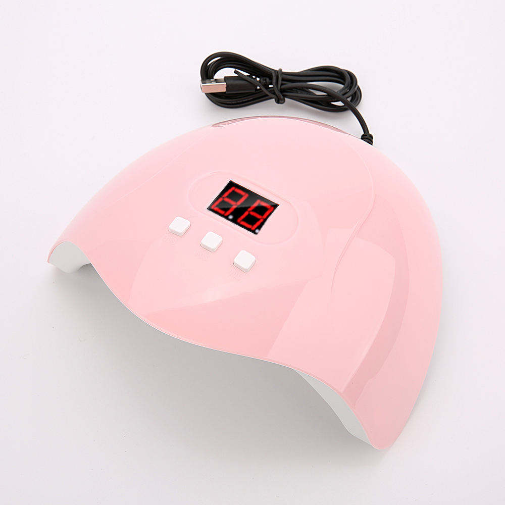 Hot Sale Nail Light With Led Display Salon Equipment Table Gel Polish Curing Rechargeable Nail Dryer Sun Uv Led Nail Lamp