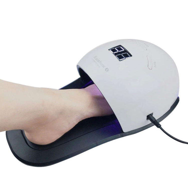 High Quality 48w Rainbow 4 UV Led Gel Nail Dryer Machine For Foot Nail Lamp Led Screen Display