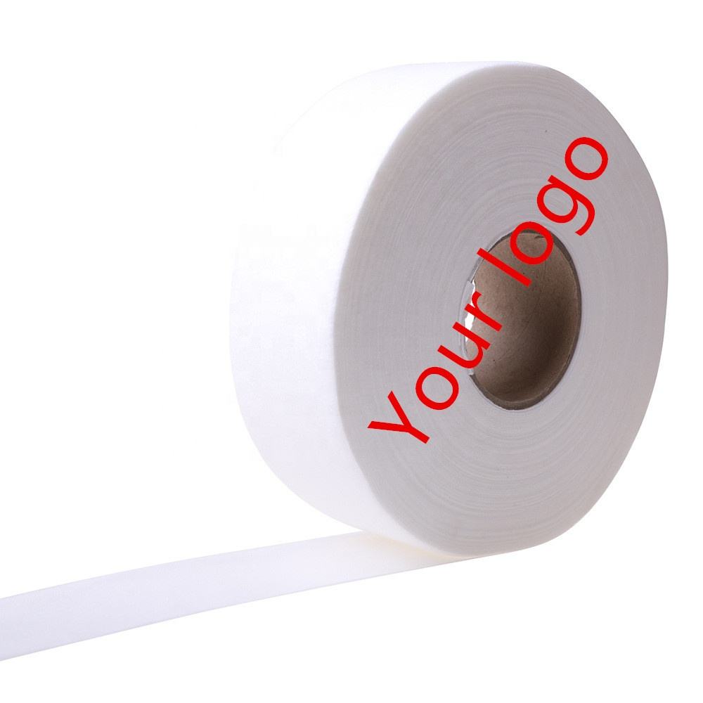 Private Label Hair Removal Paper Disposable Beauty Hair Removal Roll Wax Paper Beeswax Non-Woven 100m Large Roll Paper