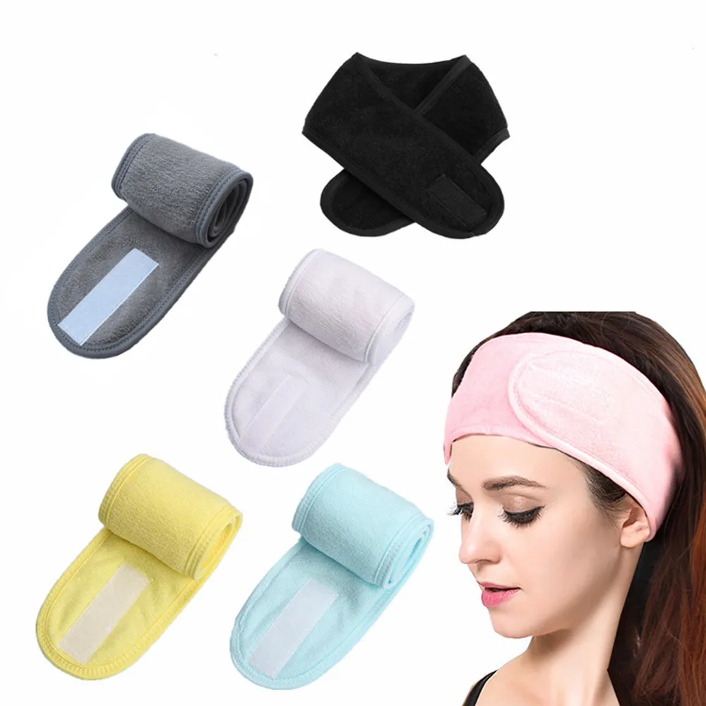 Hair Band Oem Hair Bands Head Wrap Προσαρμοσμένο λογότυπο Spa Facial Headband Skin Care Headwrap Beauty Salon Headbands for Women